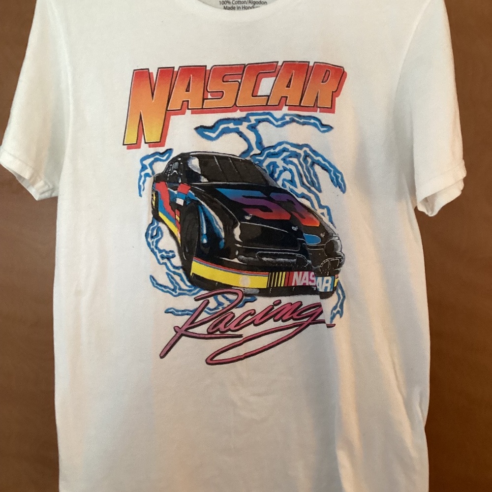 NASCAR Racing T Shirt Men’s Suze Medium Shirt Skeeve Graphic Logo